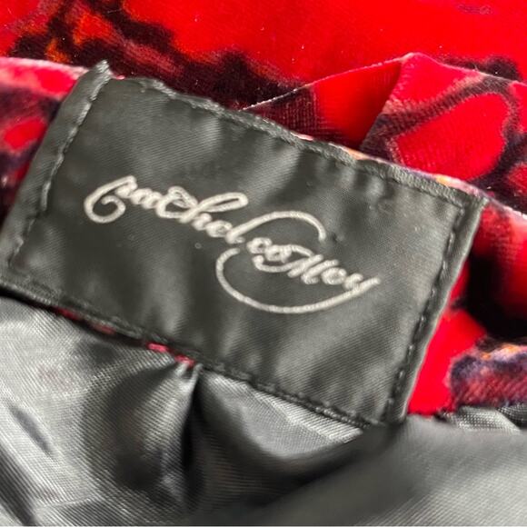 Rachel Comey One Shoulder Velvet Silk Blend Cocktail Holiday Dress - Picture 11 of 15